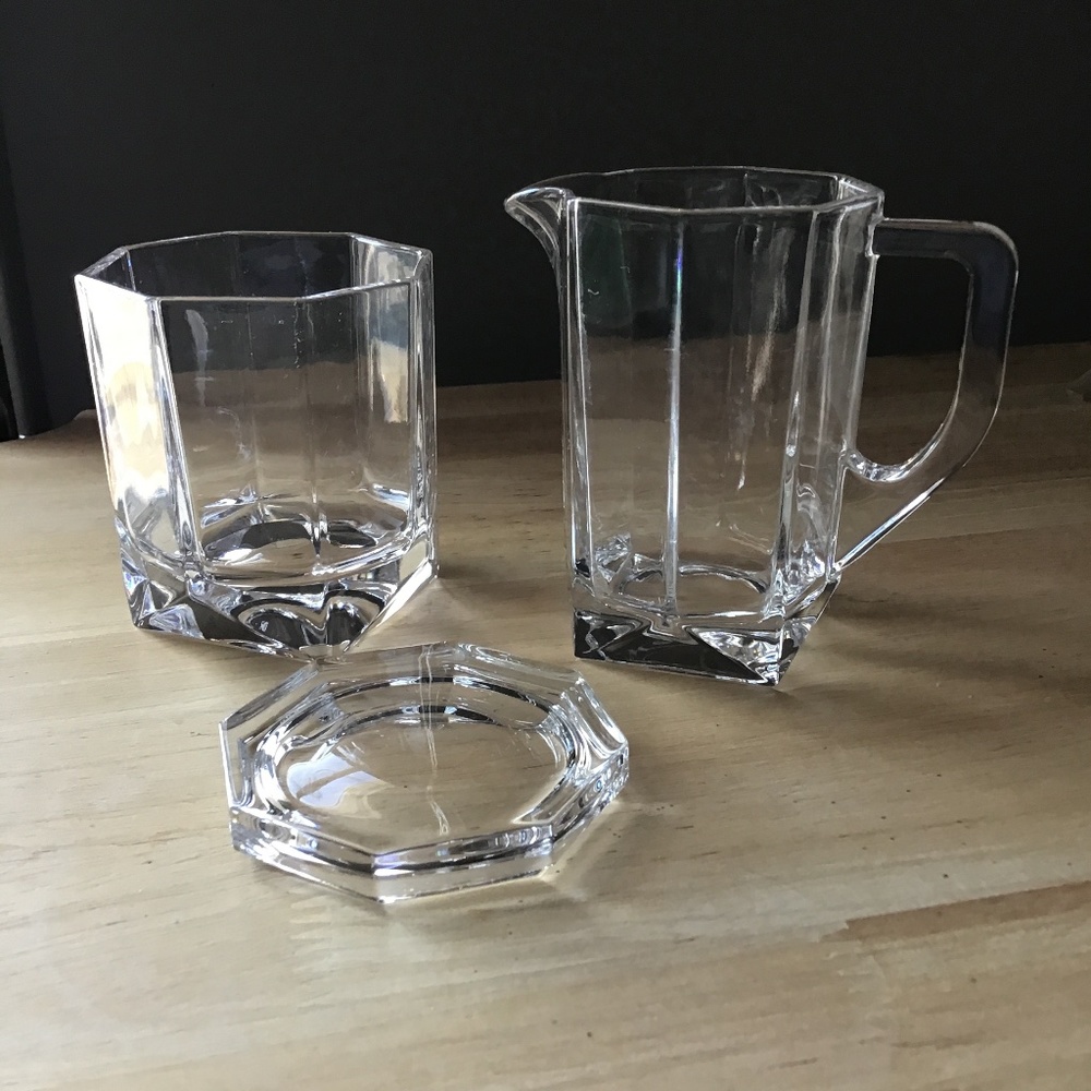 Single Serve Covered Sugar and Creamer / Unique Size